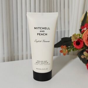 Mitchell and Peach English Leaf Body Souffle Full Size 60 ml 2.1 oz NEW Sealed